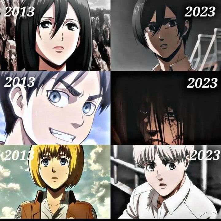 Three theme songs for the grand final episode. 2013 is back.
#AttackonTitanFinalSeason 
#LinkedHorizon