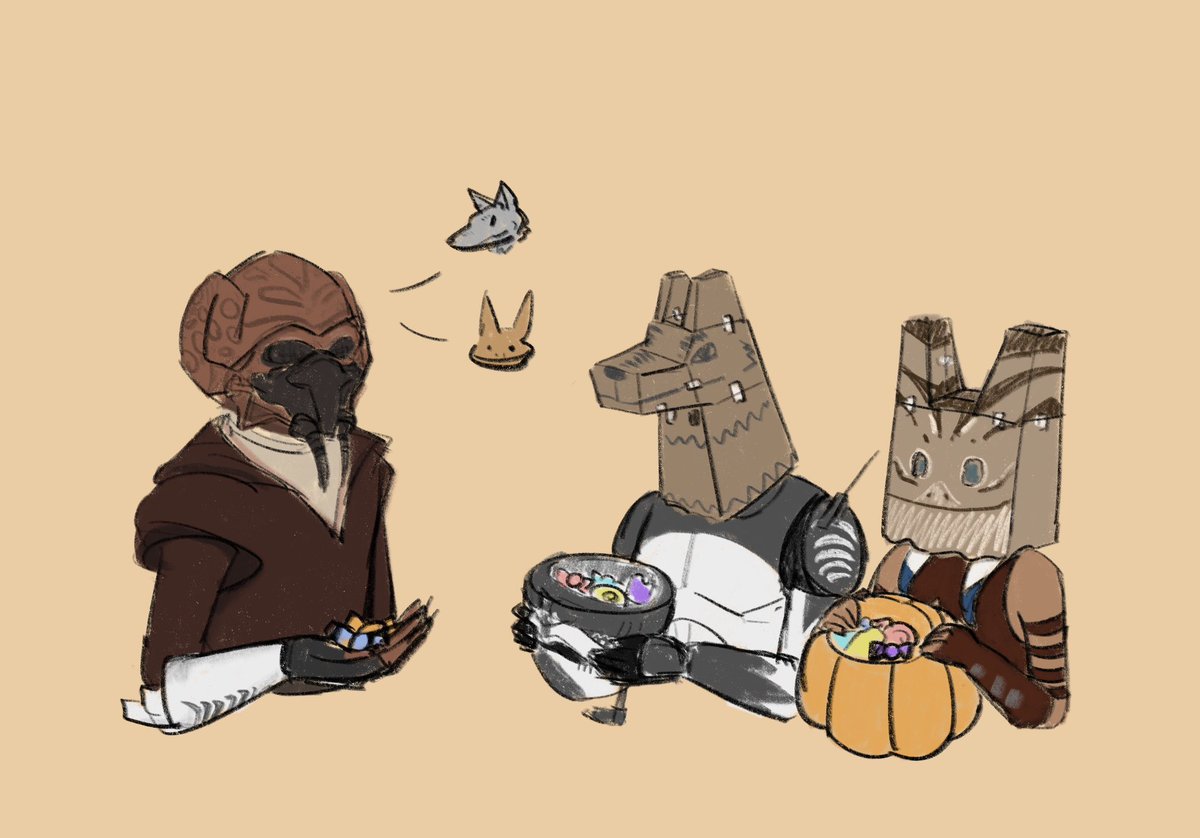 Happy Halloween 

#PloKoon #Wolffe #AhsokaTano