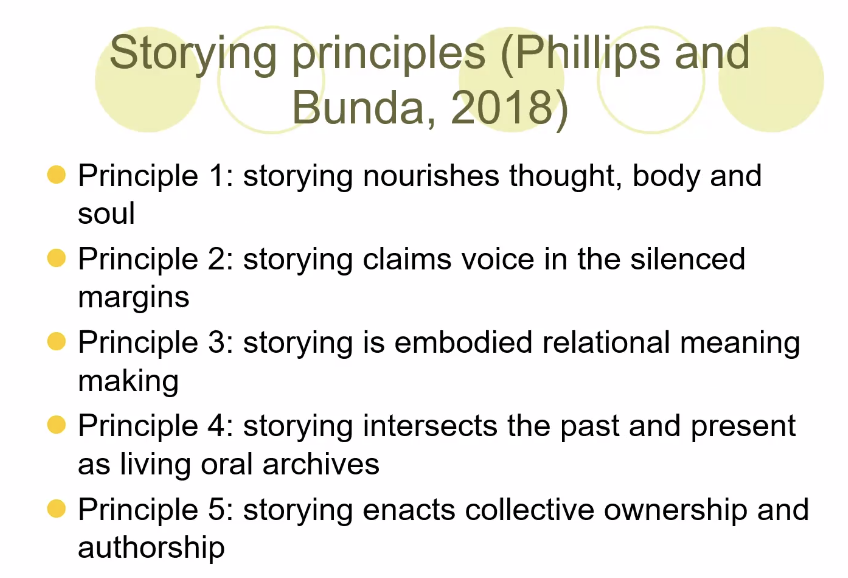 dom_mcg's tweet photo. The incredible Professor Tracey Bundah sharing principles for storying #UQTLweek23 https://t.co/GRfalMOPWu