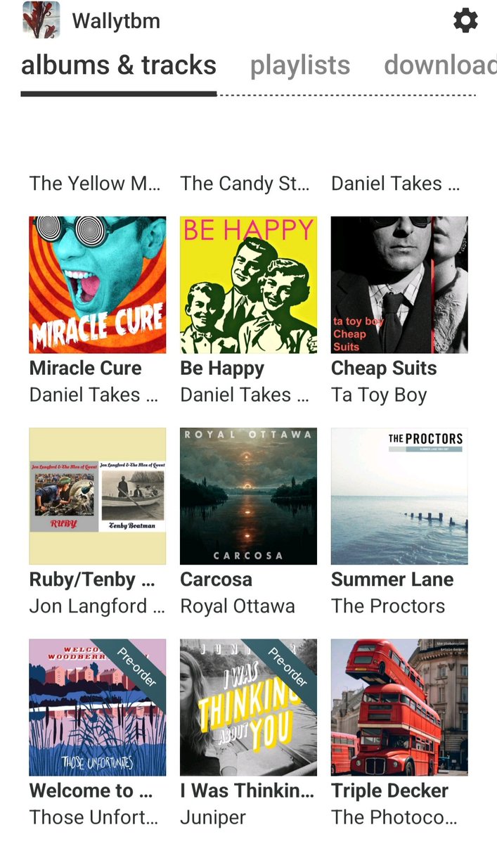 WallyTBM's tweet photo. Even though it's a good idea, you don't always need to wait to Bandcamp Friday to buy music, here are a few I've picked up in the past week - https://t.co/FcmICBMlNH