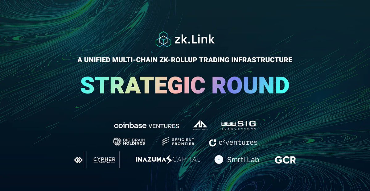 Runningduck172's tweet image. Xin phép giới thiệu với ae dự án @zkLink_Official đã raise được 18.5M$ từ các quỹ hàng đầu như Coinbase Ventures, Ascensive Assets, SIG DTI, BigBrain Holdings, Efficient Frontier,... Hiện tại Zklink đang có chương trình #ZklinkPioneer Program ae không nên bỏ qua. 🧵👇