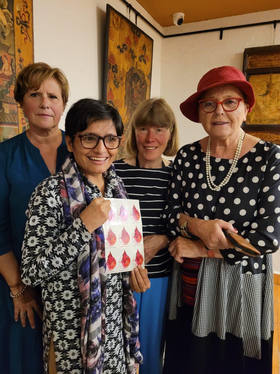 GlobalSouthDM's tweet image. Friends from Brussels for #DignifiedMenstruation