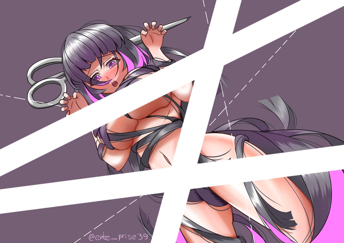 Mummy Aika(my OC), but hair.

Uncensored  : pixiv.net/en/artworks/11…