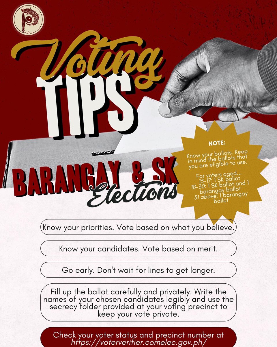 Paraseist's tweet photo. READ | As the ongoing election commences, we have some pro-tips for you! Remember that choosing the right leader is critical for the success of our community. Knowing what to look for can be the difference between mediocrity and greatness.

🖋: R. Quihamo
🖌: J. Ayad https://t.co/cxwPRadsE4