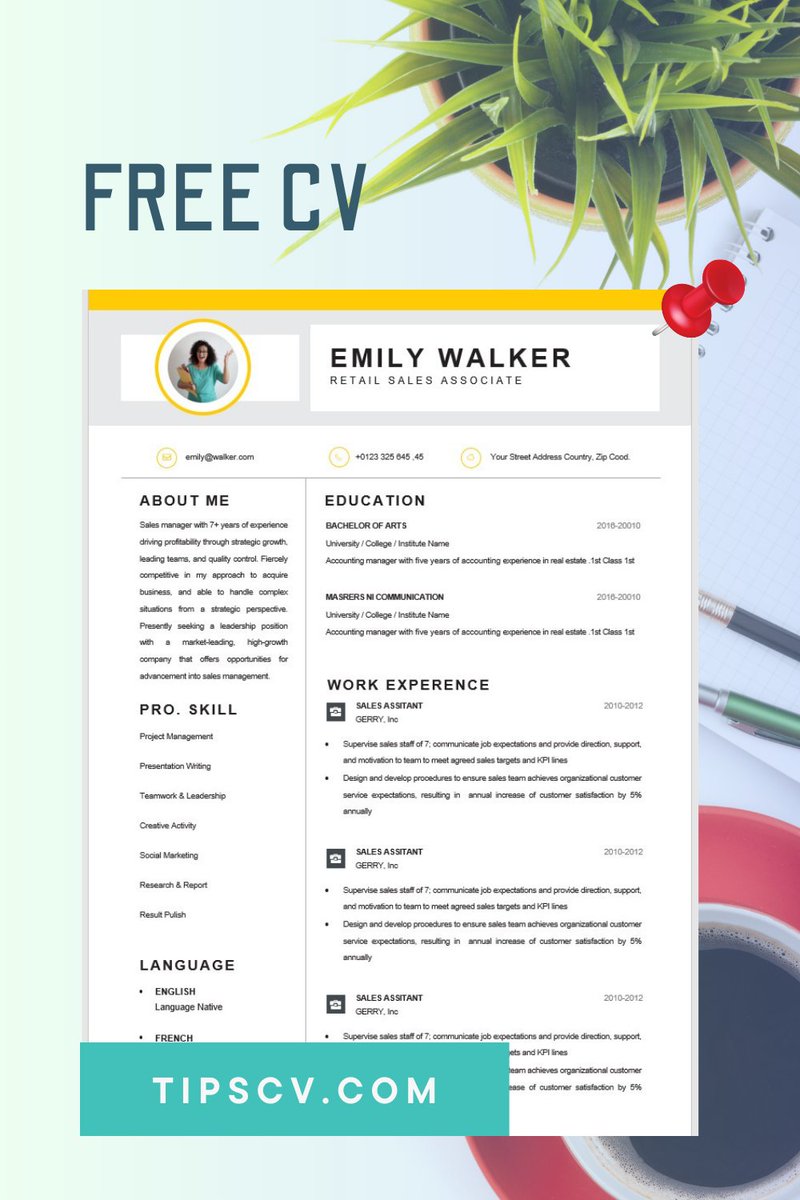 PusatCPNSBUMN's tweet image. Satu lagi format cv atau resume kosong word untuk melamar sebagai pramuniaga.
.
Download di tipscv.com/6ise
.
#tipscv #cvkosong #cvword #resume #pramuniaga #resumeword #downloadcv #cvgratis
🤩