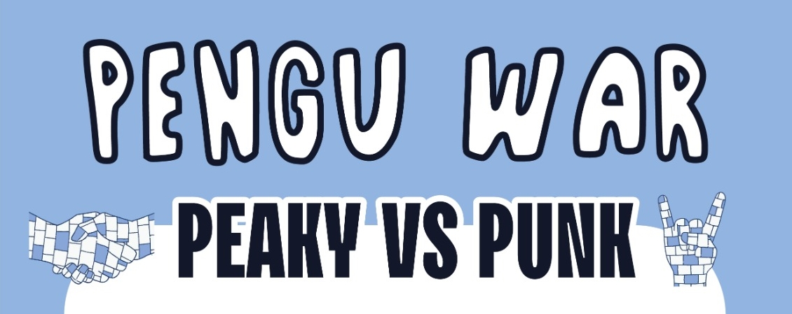 PudgyHK's tweet photo. the ultimate PvP showdown at #PenguFest 🇭🇰

⚡who will prevail?

are you Team Peaky🤝🏼 or Team Punk🤘🏼?
👇🏼show your allegiance below penguins🐧 https://t.co/Aiibo43G4G