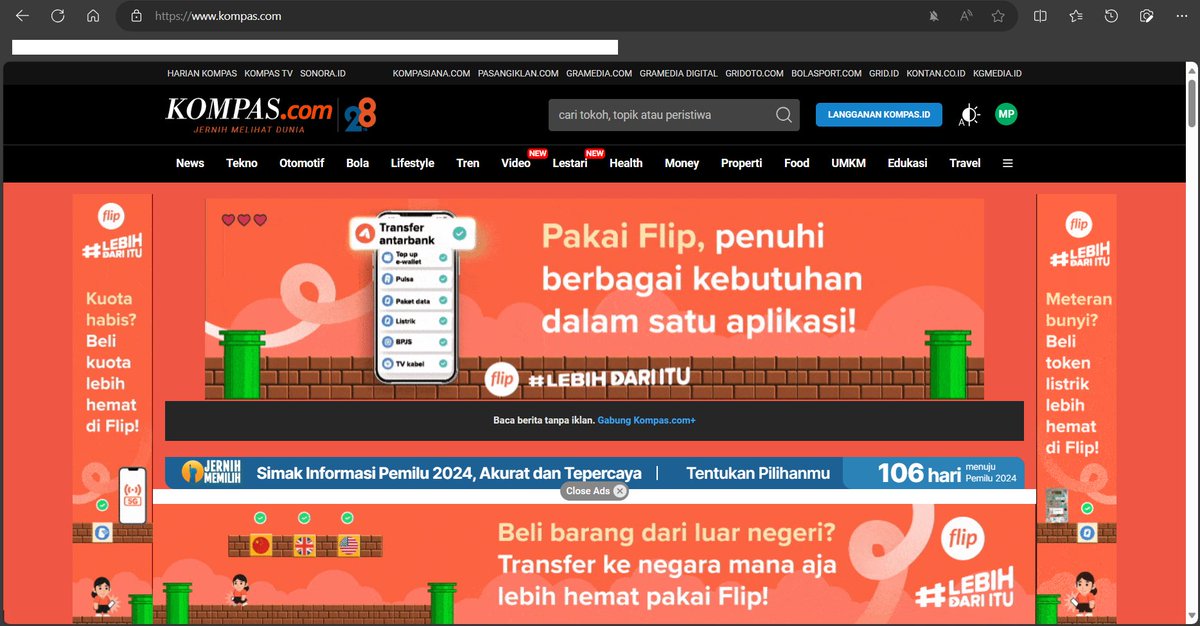 michael_pitoy's tweet image. #kompascom maybe just a bit less ads please...,