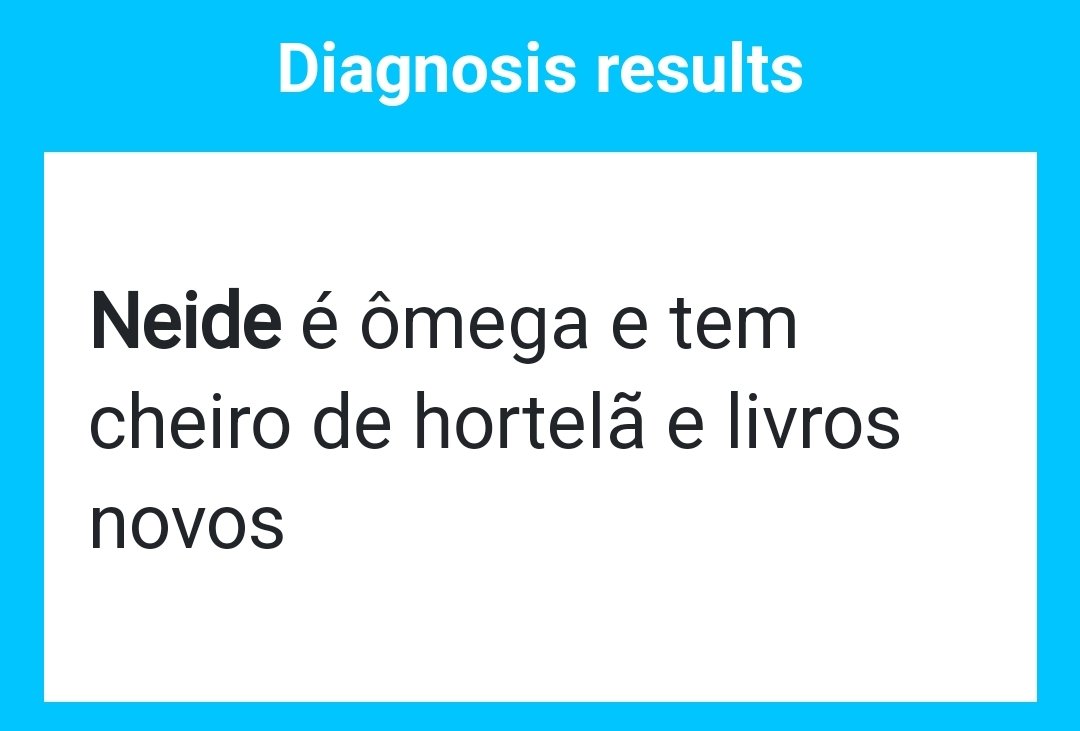 Eu não leio 🤨🤨🤨