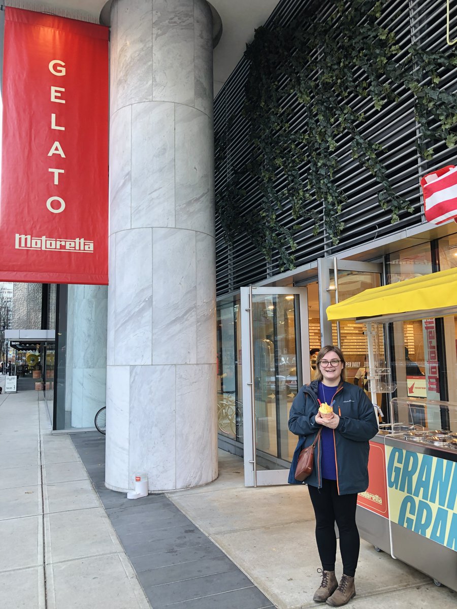 Never too cold for gelato 🍦