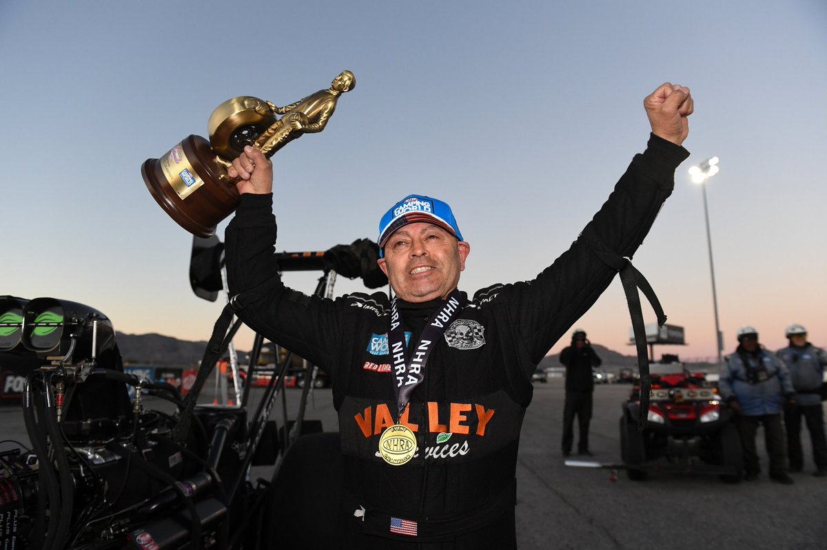From the No. 1 qualifier to the winner’s circle… that’s how you do it, Mike Salinas!

#VegasNats • <a href="/teamscrappers/">Scrappers Racing</a> • <a href="/CampingWorld/">Camping World</a>