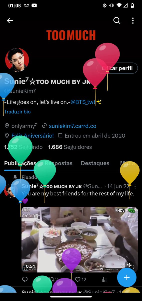 SunieKim7's tweet photo. 22 aninhos🥳🎂 https://t.co/0d955WhVAL