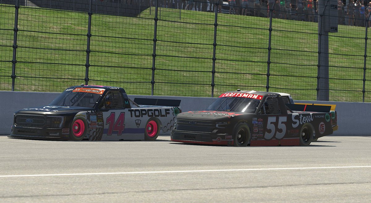 2 teachers living the dream in this picture (<a href="/CommandoGriff3/">Commando Griff3</a> and myself.)

 5th place at OG Atlanta over in the <a href="/TTdfwr/">Turn Down For What Iracing Series (TDFW)</a> Trucks. Congrats to <a href="/NNRROWDYNATION/">Justin Anasogak</a> on the W (hell yeah) and to <a href="/RePete1975/">Pete Rouzic</a> up in the studio making us look like we know what we are doing 🗣🎙