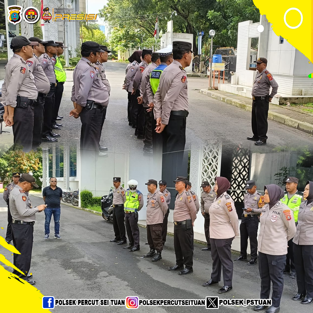 Personil polsek Percut sei tuan dan jajaran Polrestabes Medan melaksanakan Pam di kantor DPRD Medan.

@polsekpercutseituan

#polri
#polisi
#polripresisi
#polisiindonesia
#polrestabesmedan
#polrestabesmdn
#polrestabesmedanpresisi
#polisimedan
#Kapolrestabesmedan