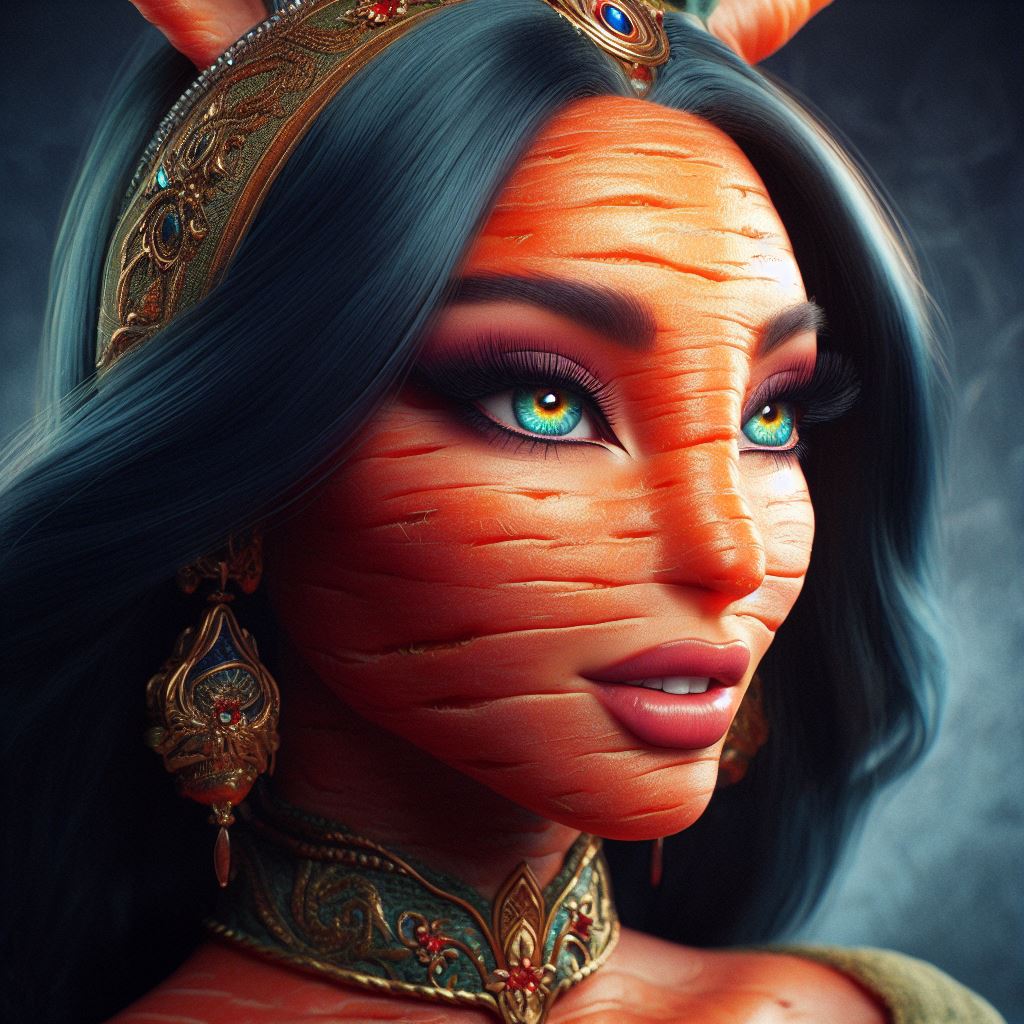 Transfurholic's tweet photo. A bit of nostalgia for those of you old enough to remember.

#bingimagecreator #DALLE3 #PrincessJasmine #SneezeTheDay https://t.co/DrQMqQn2tx