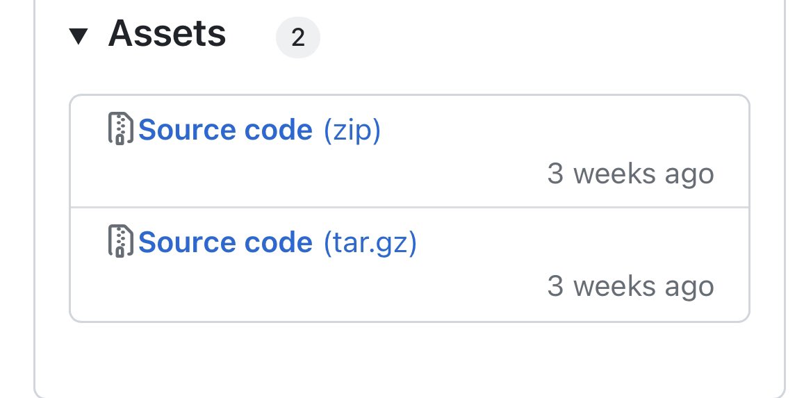 chompie1337's tweet photo. i hate going to the Releases in a repo and seeing this. this is not a release. this is putting your code in a folder. https://t.co/ugSvee7tmb