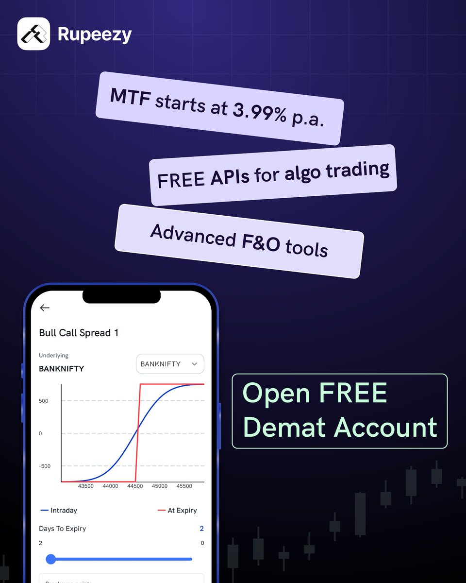 RupeezyOfficial's tweet photo. As we transition from AsthaTrade to Rupeezy

Expect enhanced services tailored to your financial goals

A user-centric platform for all traders

Unwavering trust &amp; reliability. Your investments are in safe hands!
#TradeEasyWithRupeezy https://t.co/9VfNFwCmaH