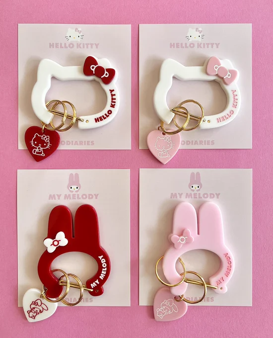 FANCY SANRIO　TODIARIES　カラビナ　サンリオ　マイメロディ F9qZXbDaUAEXds_?format=webp&