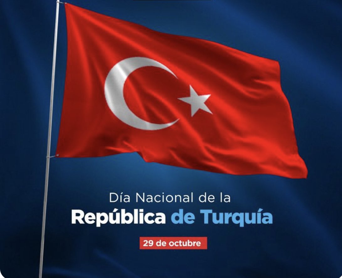 El consulado de Guinea Bisau en Guinea Ecuatorial 🇬🇶saluda y felicita al Gobierno y Pueblo de Turquia con ocasión al Día de la República. ¡Viva la amistad entre 🇬🇼y 🇹🇷!