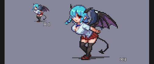 kozimoko's tweet photo. メカクレJK悪魔
#ドット絵 #pixelart https://t.co/KWyImfbfEH