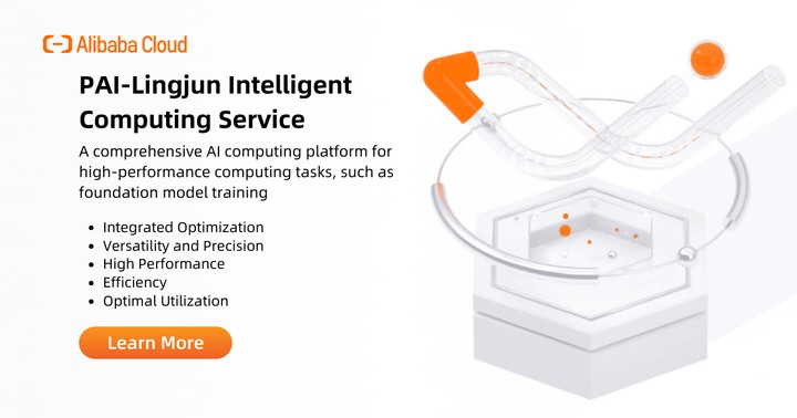 alibaba_cloud's tweet image. 🚀 Introducing the #AlibabaCloud AI/ML #ComputingPlatform (PAI-Lingjun Service): Revolutionizing High-Performance Computing with #AI Expertise! 🚀
This is a cutting-edge AI computing platform designed to elevate your high-performance computing tasks to unparalleled heights,…