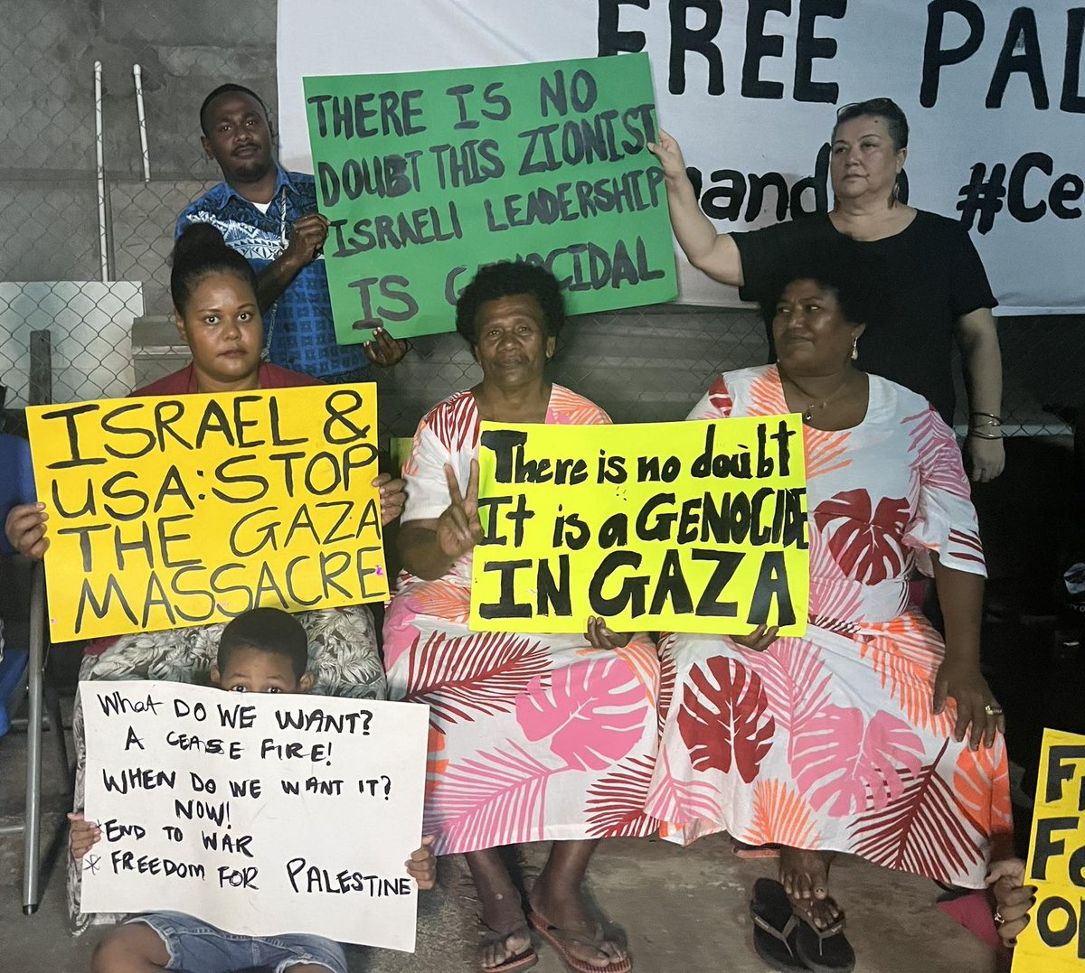 #FijiFeminists #FeministsForPalestine

Take the hashtag. Make it count. 
SHARE WIDELY!

#CeasefireNOW #CeasefireNOW #CeasefireNOW #CeasefireNOW #CeasefireNOW #GazaWillBeFree
#WomenForPeace