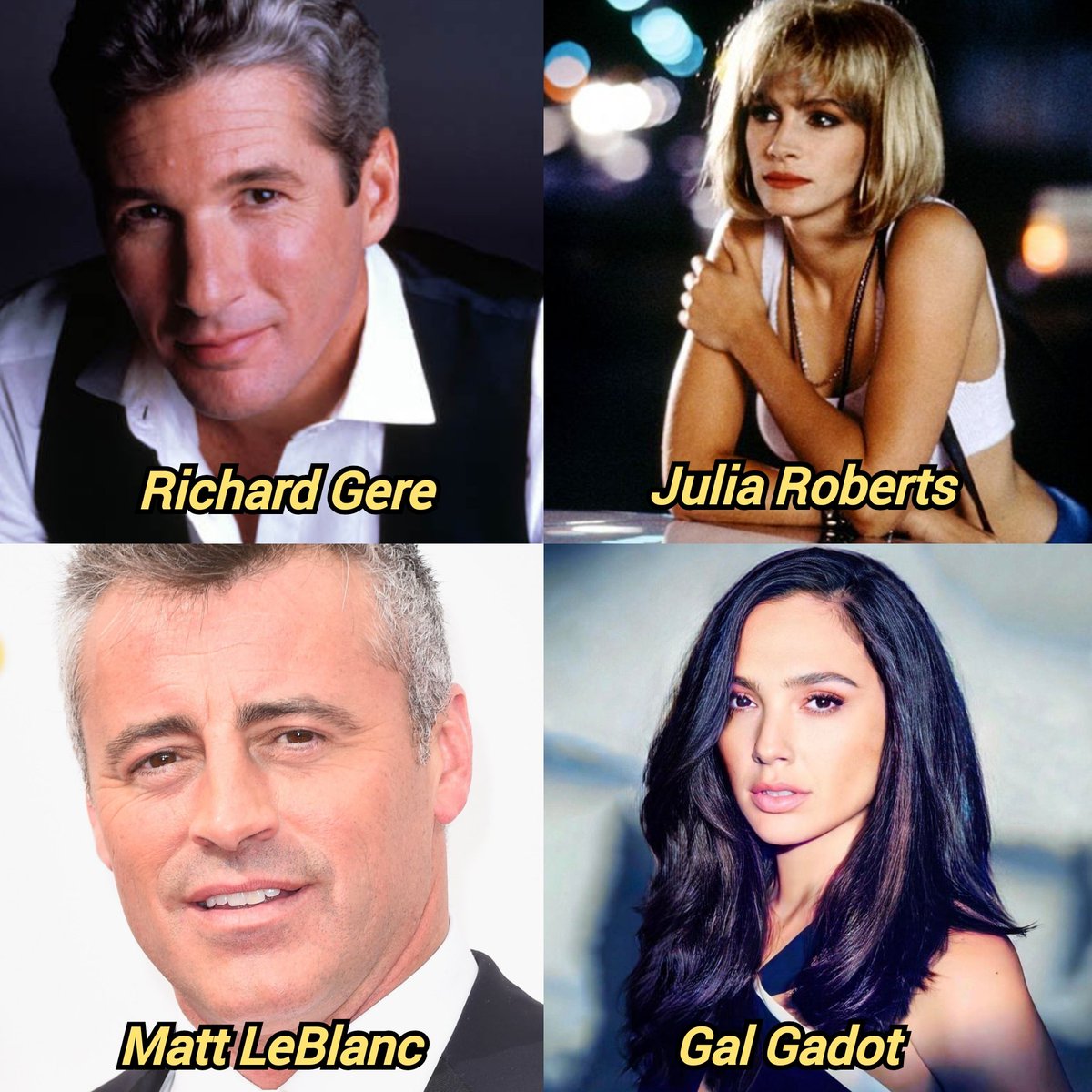CheetahMinerva1's tweet photo. Alguém sabe informar quando teremos o Remake de "Uma Linda Mulher (Pretty Woman)"?

#MattLeBlanc @GalGadot #Movie #Filme #JuliaRoberts #RichardGere #Nostalgia #Song #Moda #Fashion #Romance #Love #Story #Truth #Vivien #Hollywood #PilotWave #Classic #Hope #Iconic #Remember #Memory https://t.co/iMqfawKkhV