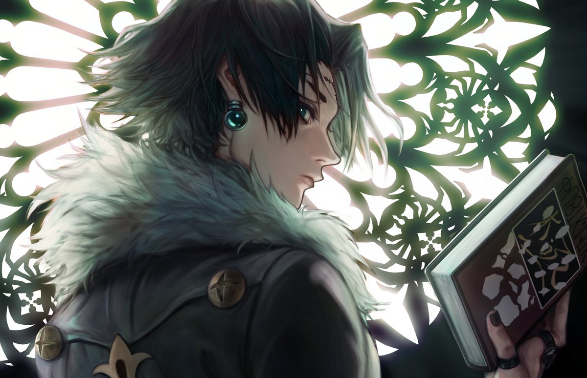 darkcore2943's tweet photo. watched a bunch of HxH while prepping for ANYC and found my favourite
i might be a lil obsessed.. you might see more soon hehe;;

prints will be available at the con!! Cx

#hxh #hxhfanart #chrollo https://t.co/2iv1Rbh1hw