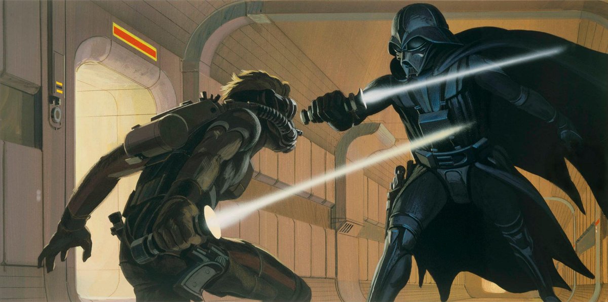 Star Wars: A New Hope concept art by Ralph McQuarrie