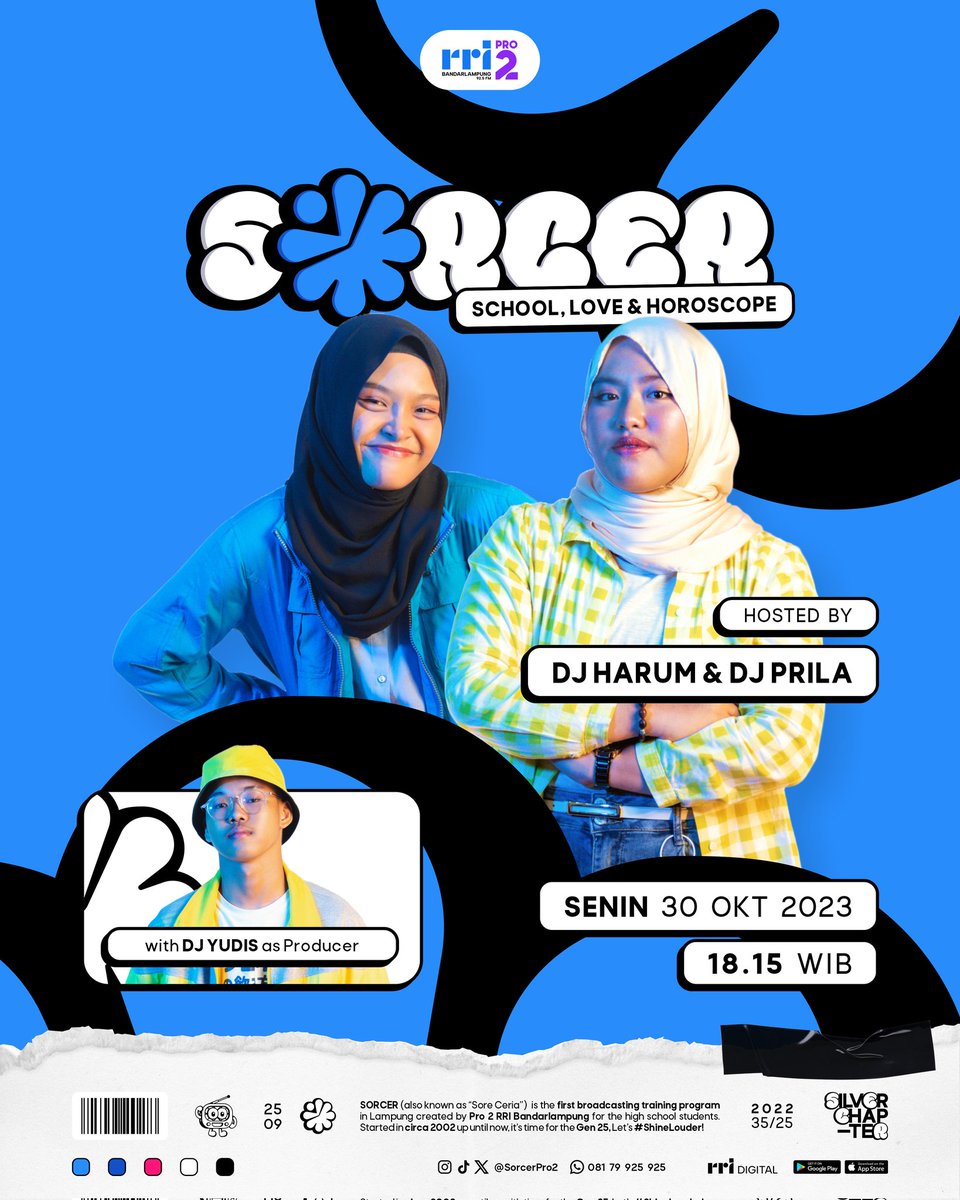 sorcerpro2's tweet photo. 🥁Introducing... your DJs for this week! Edisi 30 Oktober-3 November 2023. (1/2) https://t.co/fmb74u8Gte