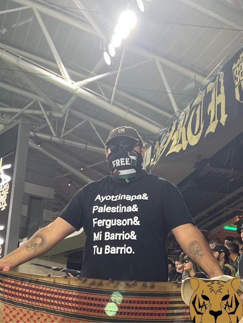 TigresDNorthEnd's tweet photo. 2/ our supporter culture grows stronger!!!

We will be selling these Ayotzinapa&amp; Palestina&amp; Ferguson&amp; Mi Barrio&amp; Tu Barrio shirts for $25, shipping included &amp; profits will be donated to @palyouthmvmt. We encourage you to make donations directly to Palestinian Youth Movement too https://t.co/HiBDLJG8bD