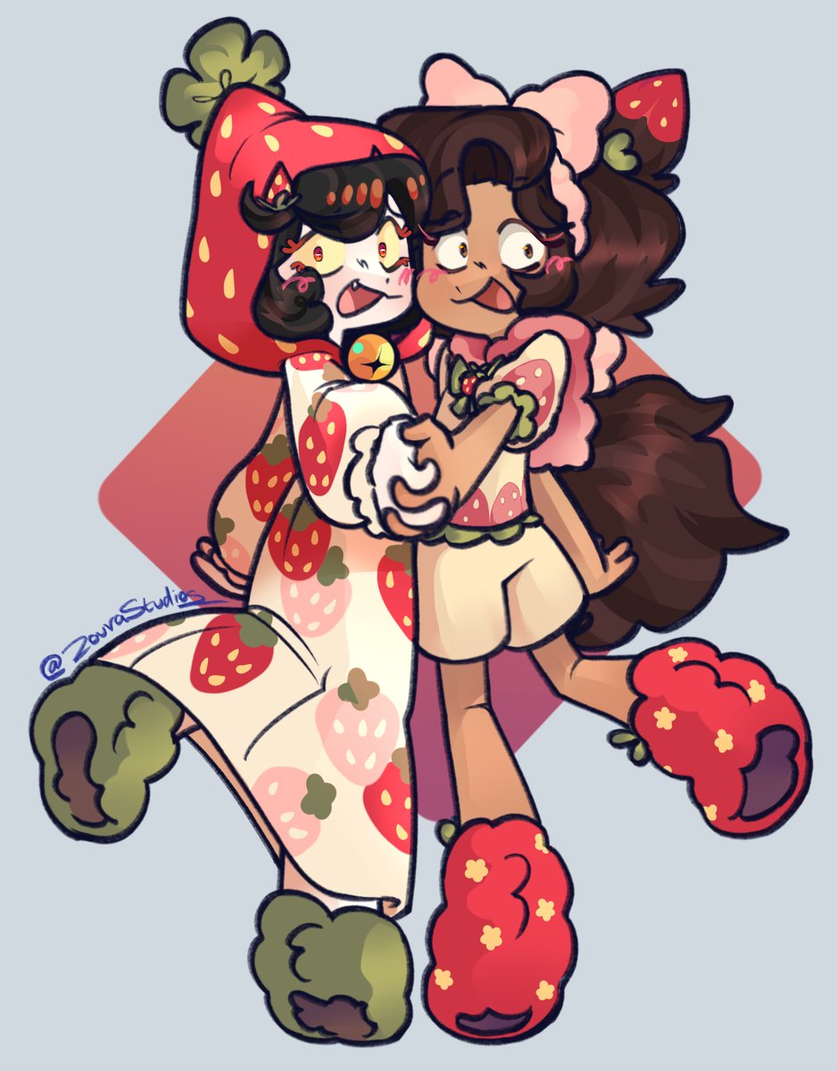 The best sleepover 💤 <a href="/TinyPacky/">Azazel 🍎🐑</a> #illustrazel