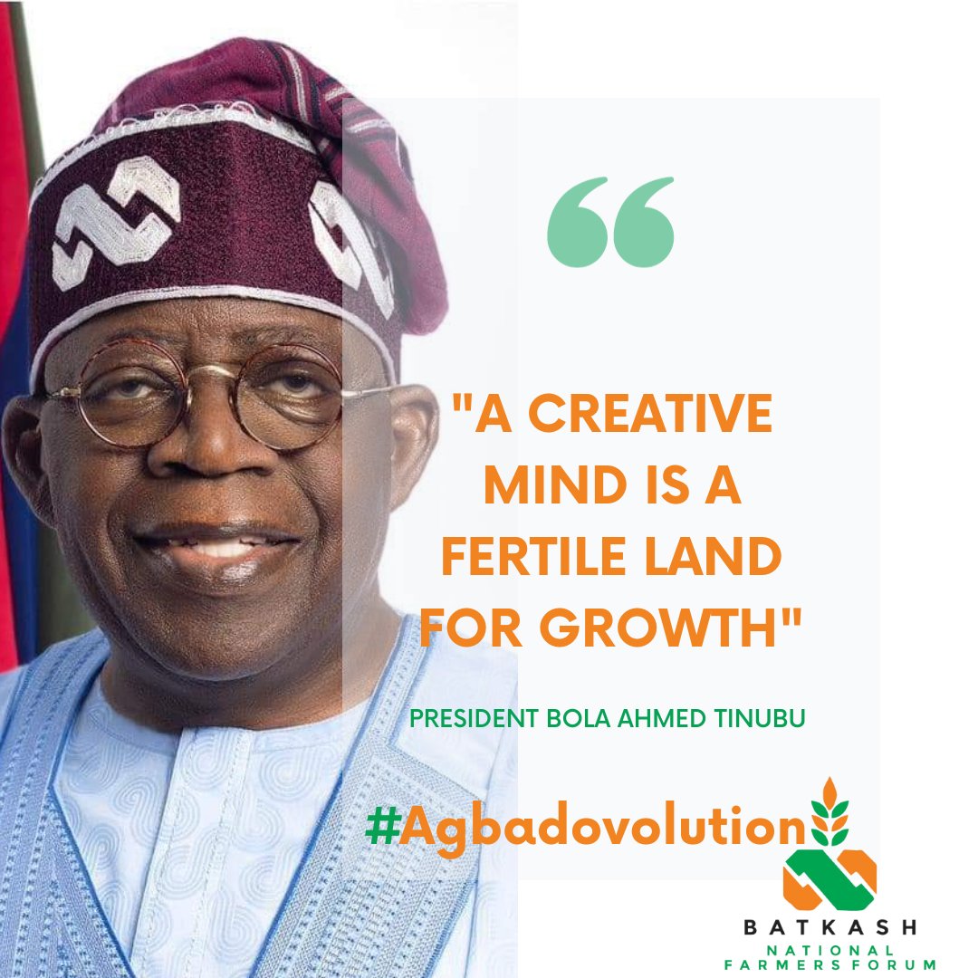 Fosayomi's tweet image. #Agbadovolution: Nigeria has the opportunity to embark on a fresh agricultural journey that will thrive and enhance rural productivity, leading to broader economic prosperity. Our unwavering belief remains that, with the leadership of President Bola Ahmed Tinubu,