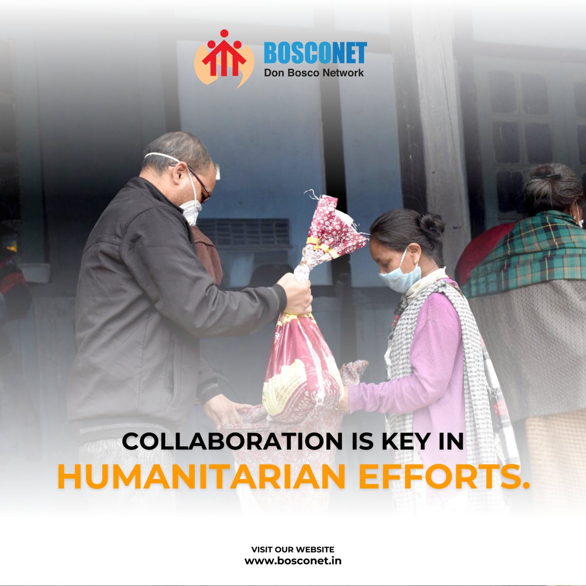 donbosconetwork's tweet photo. Disasters affect the already-marginalised people the worst. Bosconet responds immediately to support them through resources during the crisis and its aftermath. #DisasterReliefEfforts #SupportDuringCrisis #MarginalizedCommunities #ImmediateResponse #CrisisAssistance https://t.co/jXmmR7oIIh