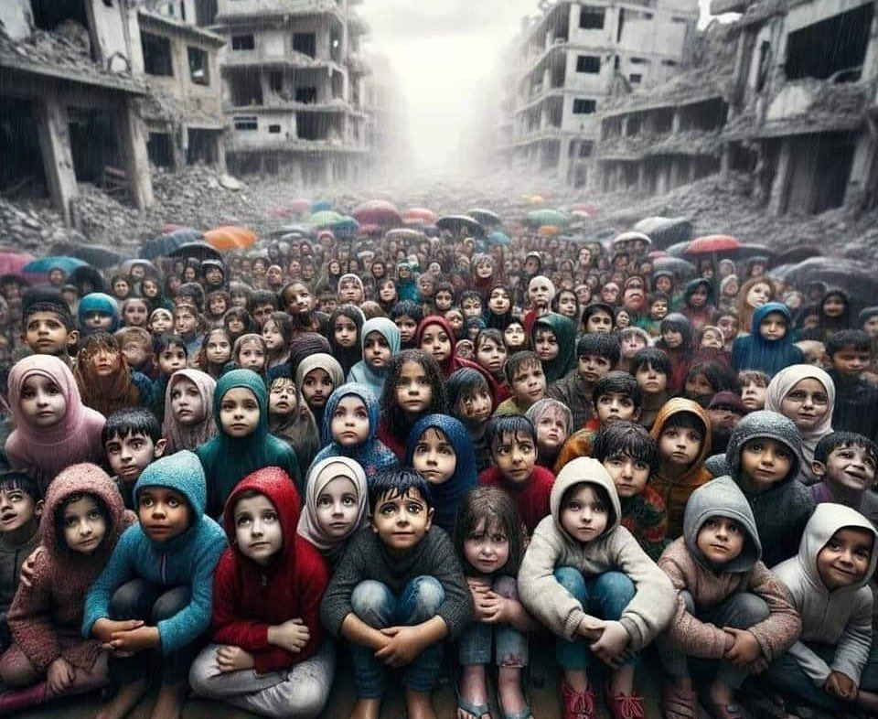 ozcandemirx's tweet photo. Gazze Milli Eğitim Bakanlığı:

"Tüm öğrencilerimizin şehit olması sebebiyle 2023/2024 öğretim yılı sona ermiştir."

KAHROL İSRAİL. https://t.co/WtQHjGiBZv