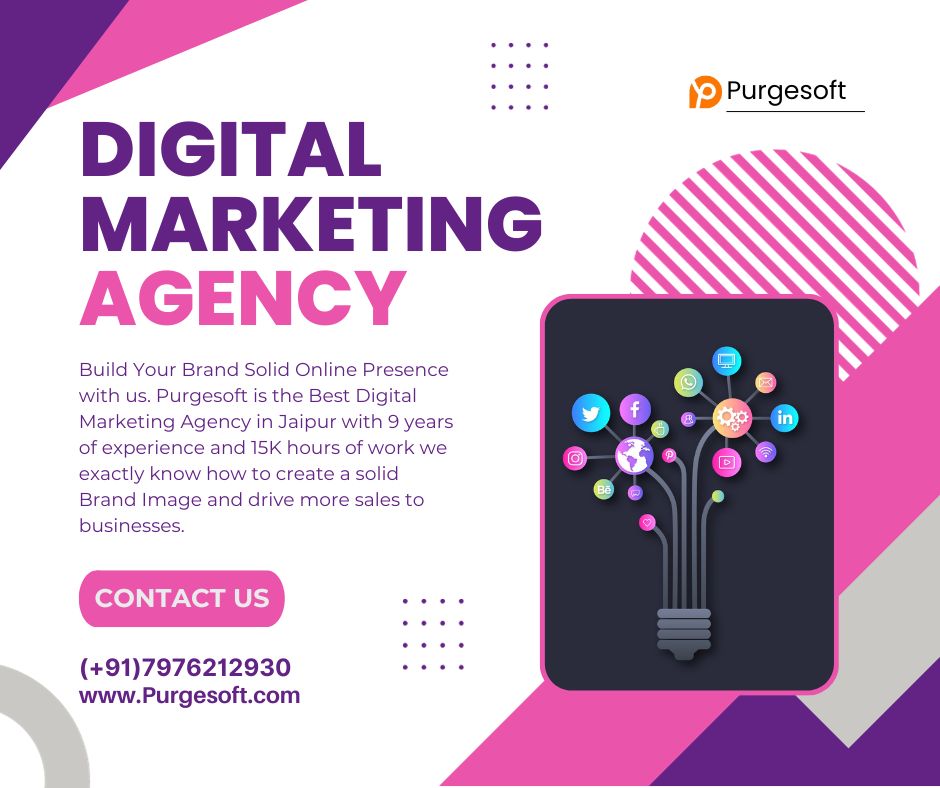 purgesoftware's tweet image. Build your Brand Solid Online Presence with us. Purgesoft is the Best #DigitalMarketingAgency in #Jaipur with 9 years of experience and 15k hours of work, we exactly know how to create a solid brand image and drive more #sales to businesses.