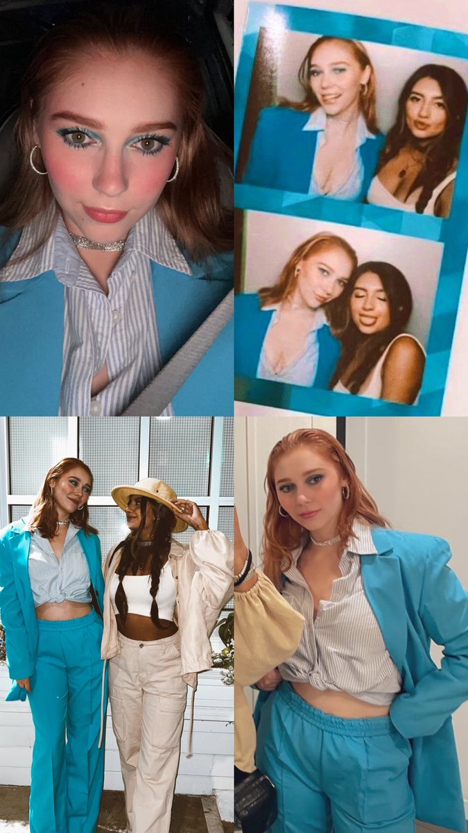 weir_alyssa's tweet photo. Last night was so fun 🤩 I loved wearing this color 💙🦋 https://t.co/GUpYsYKlw5