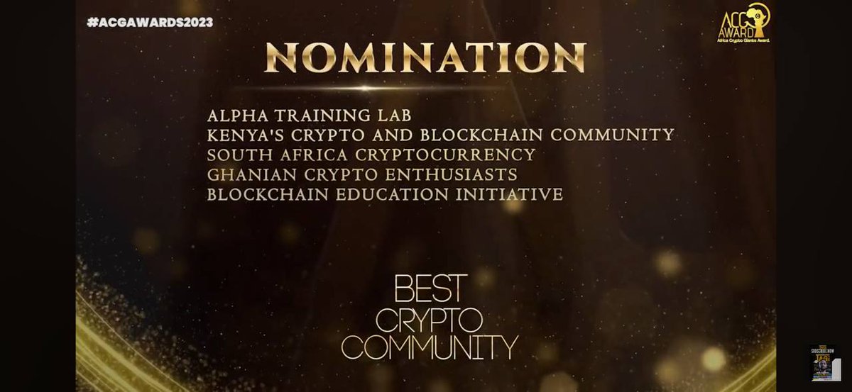 daveedadeboye's tweet image. I joined this community 2021 and my perspective about the crypto space Changed entirely, I saw how the crypto space can offer me the leaverage to the life I desire
I am not surprised the community won this award,God bless Prof.(Awe Olaleye)
God bless ATL
#AlphaTrainingLab