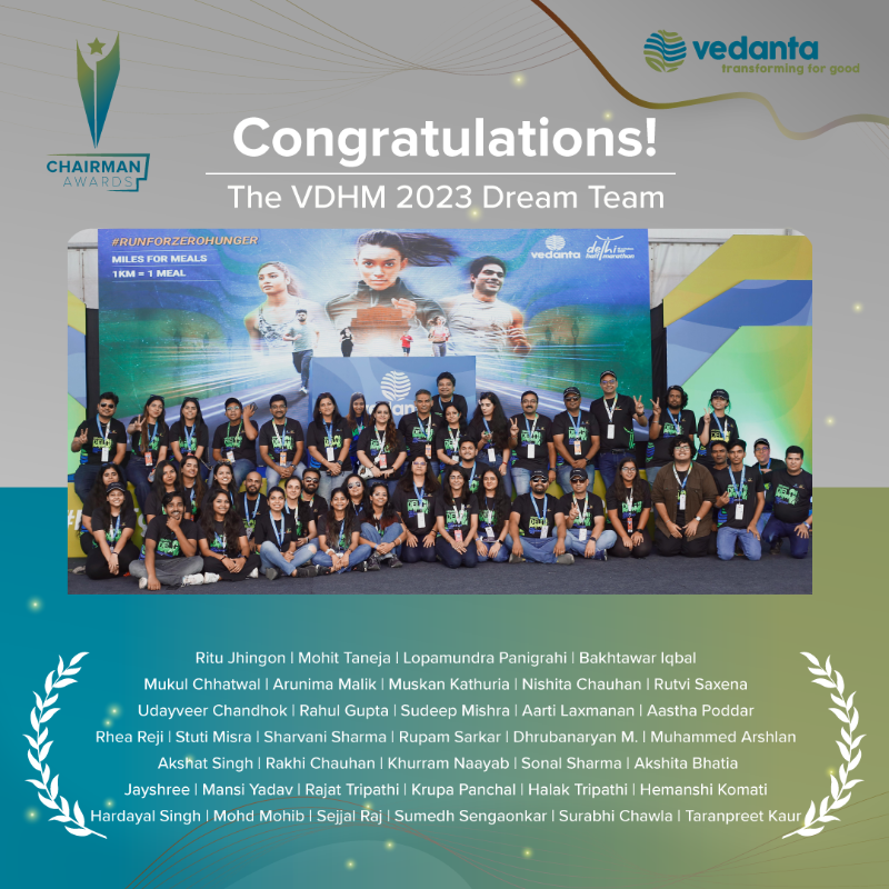 Vedanta_Group's tweet photo. Congratulating all the changemakers at #Vedanta on winning the coveted #ChairmanAwards! To all our employees who strive above and beyond their work, we wish you all the success.

#EmployeeRecognition #Awards #EmployeeConnect #PeoplePractices