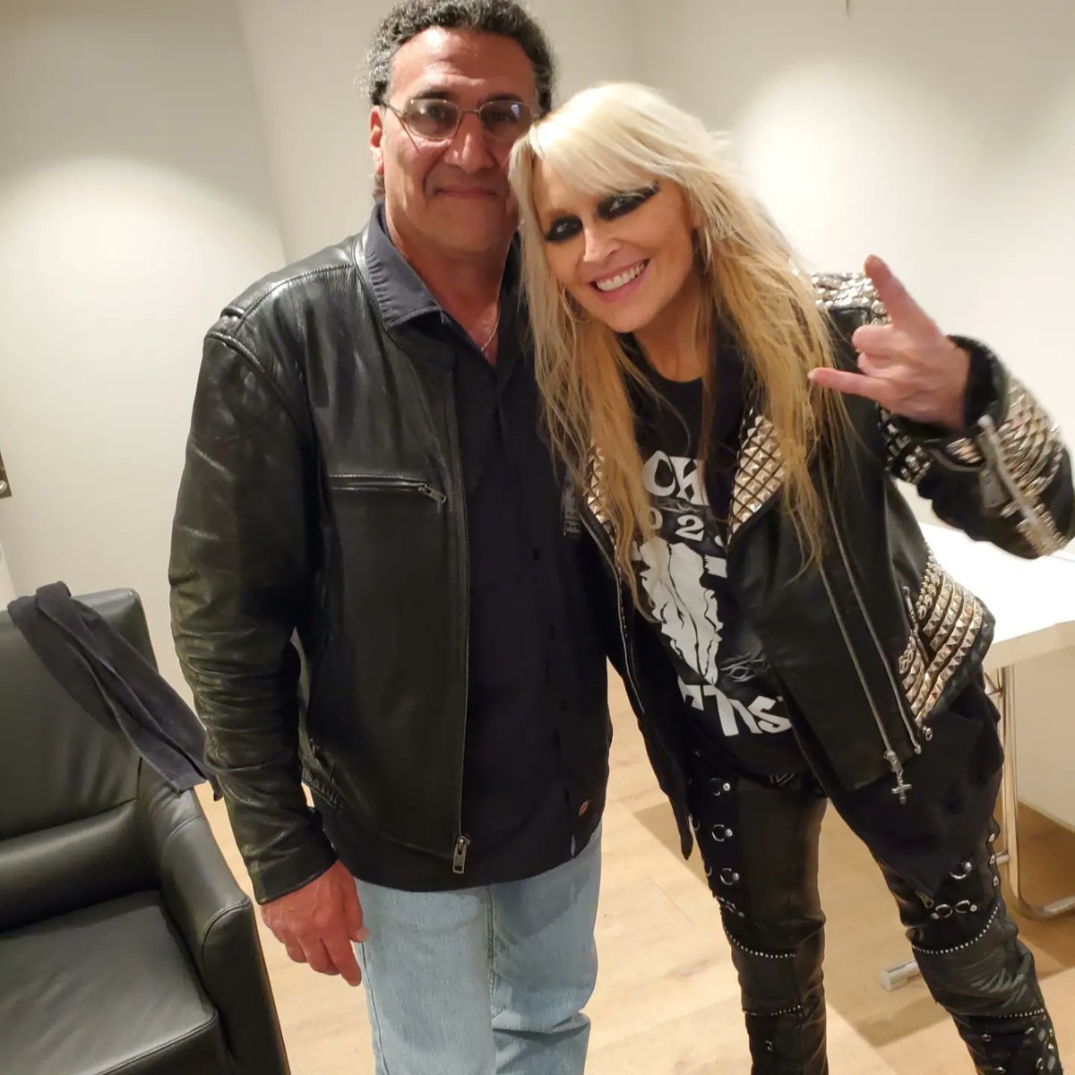 Amazing show in Dusseldorf, Germany Saturday with @DoroOfficial & @GRAVEDIGGERclan for Doro's 40th Anniversary at Mitsubishi Halle. Guest appearances by @tarjaofficial @AWhiteGluz & Mille from @kreator full story in 2 weeks on @Metalcontraband