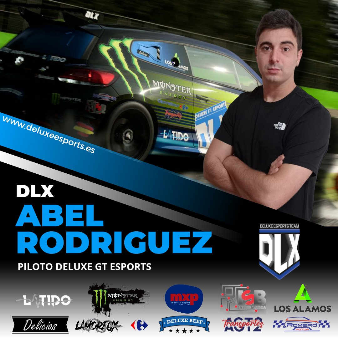 deluxef1esports's tweet photo. Llega el momento de @abel_rodriguezt , que se incorpora al proyecto para sumar.
Vamos a darle #GODLX💙 https://t.co/rmU5ProWJJ