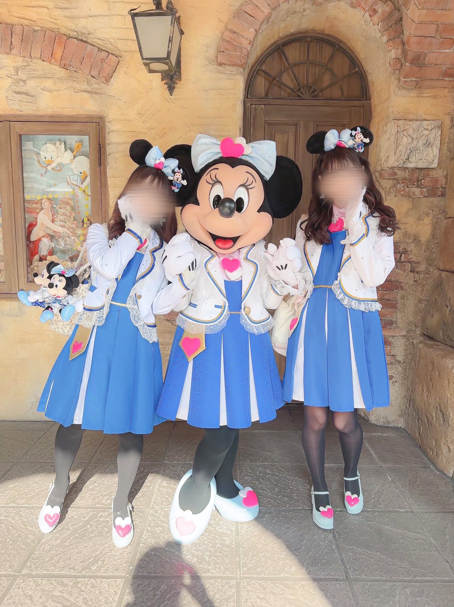 【メーカー直売】の商品をすべて ディズニー ミニー ロマンスちゃん 仮装衣装 2セット可 やぼった 衣装