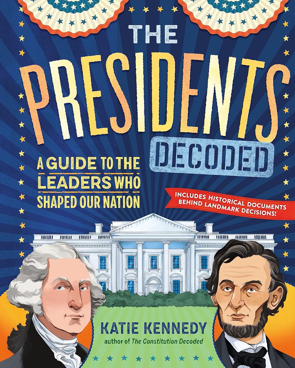 Looking for a fantastic book to prep kids before next year's election? I've got a great interview with author KATIE KENNEDY about her new book THE PRESIDENTS DECODED pub. by @WorkmanPub. Out now! middlegrademinded.blogspot.com/2023/10/interv…