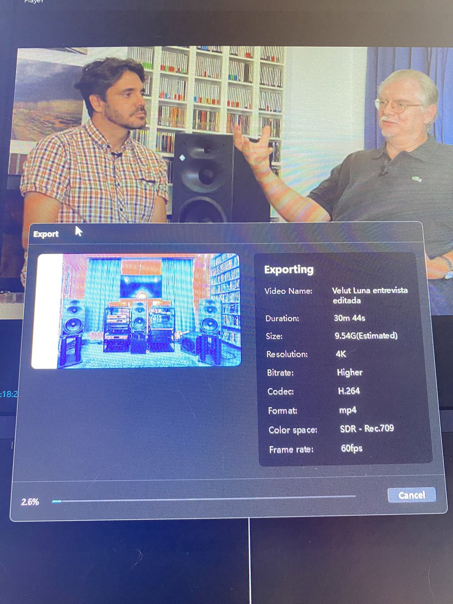 Editing the interview with Marco Lincetto from Velut Luna label. Coming soon to our YT channel. 

#SoundInterview #AudioTalk #InterviewSeries #SoundProfessionals #AudioInsights #InterviewingSound #SoundExploration #InterviewingExperts #AudioDiscussion