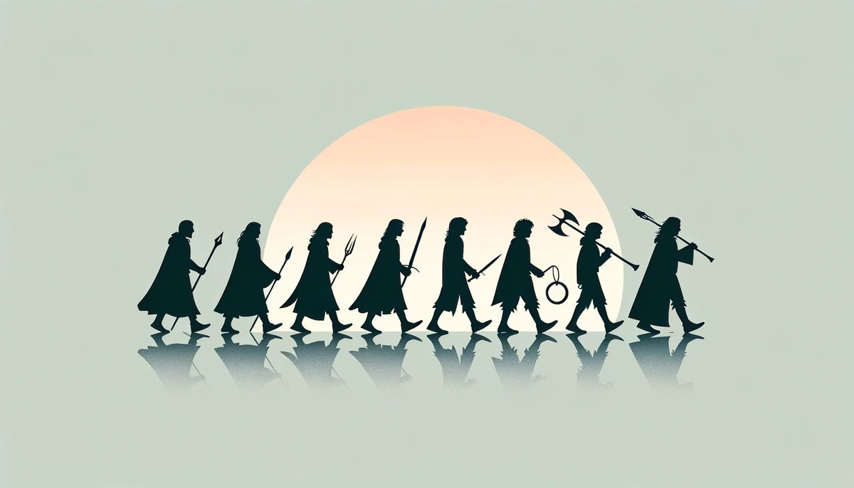 en_bookle's tweet photo. Se me ha ocurrido esto. A ver qué os parece a los que sabéis de fantasía, mejorádmelo:  

Tolkien es el clásico. George R. R. Martin es el historiador. Steven Erikson es el mitólogo. Patrick Rothfuss es el cuentacuentos. Terry Pratchett es el creativo. Brandon Sanderson es el ingeniero. Joe Abercrombie es el carnicero-politólogo.