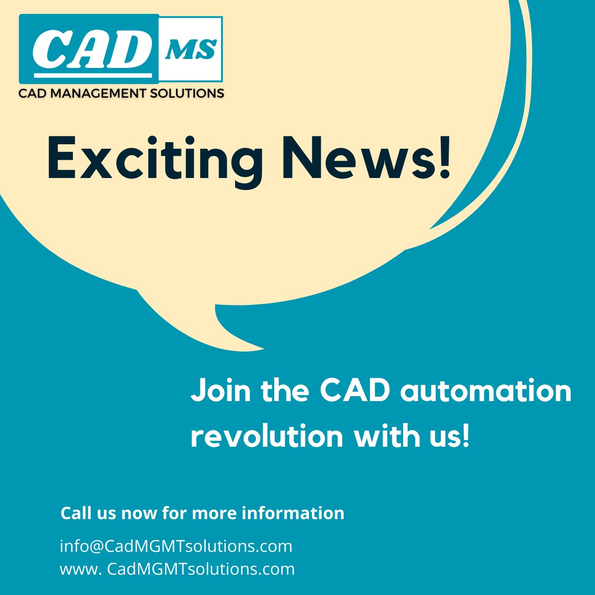 CadMTsolutions's tweet image. 🏗️💼 Exciting News! 💼🏗️

Are you a part of the ever-evolving world of Civil Engineering and Land Development? 🌍
✨ Well, we&apos;ve got something incredible to share with you!

✨ Join the CAD automation revolution with us! 💻✨