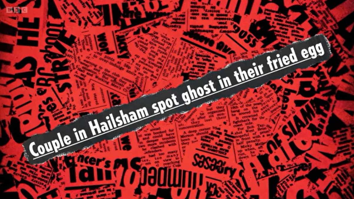 another SWNS milestone ticked off - finally had a story make a (ghostly) appearance on Have I Got News For You!