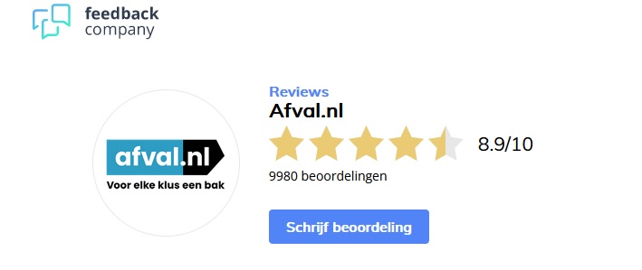 Afval_NL's tweet photo. Nog maar 20 beoordelingen te gaan! 

Dan zitten we op 10.000 onafhankelijke beoordelingen, een enorme mijlpaal (al zeggen we het zelf).

Ontstaan er uitdagingen, dan zorgen wij ervoor dat dit keurig wordt opgelost. #service #betrouwbaar #afval https://t.co/u4MloVnYux