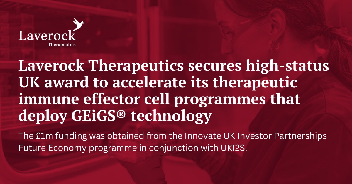 Laverock Therapeutics tweet media