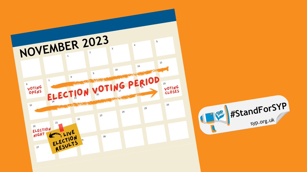 🗳️ Voting in the 2023 <a href="/OfficialSYP/">Scottish Youth Parliament</a> Elections opens in just one week!

👤 Between November 6th and 19th, young people across Scotland aged 12-25 will vote to elect their next MSYPs

📱 Find out how to take part and cast your vote at syp.org.uk/elections