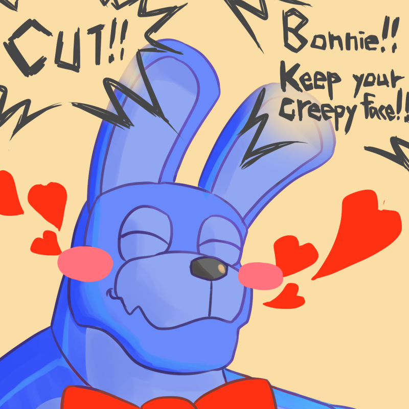 LeafGhost1's tweet photo. #FNAF #FNAFmovie 

Blooper: He just can't. https://t.co/DPklKM69ON